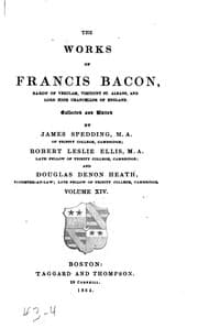 The  works of Francis Bacon ... — Francis Bacon