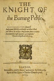 The knight of the burning pestle — Francis Beaumont
