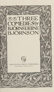 Three comedies. — Bjørnstjerne Bjørnson