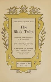 The Black Tulip by Alexandre Dumas — Alexandre Dumas
