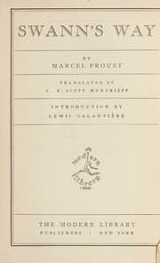 Swann's way — Marcel Proust