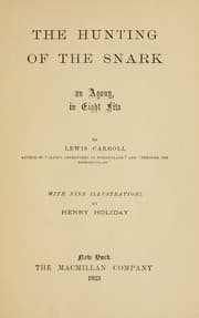 The Hunting of the Snark — Lewis Carroll