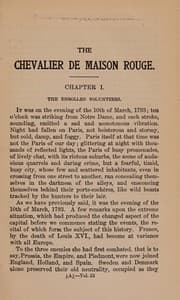 The Chevalier de Maison Rouge — Alexandre Dumas