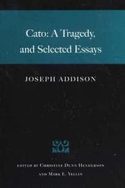 Cato — Joseph Addison