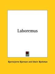 Laboremus — Bjørnstjerne Bjørnson