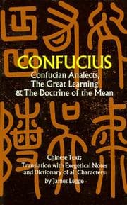 Confucian analects — Confucius