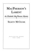 MacPherson's lament — Sharyn McCrumb