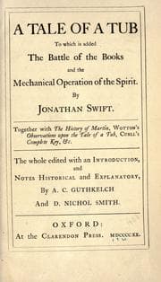 A tale of a tub — Jonathan Swift