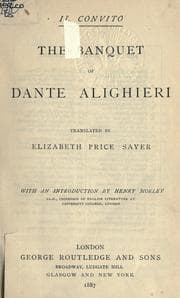 Il convito — Dante Alighieri