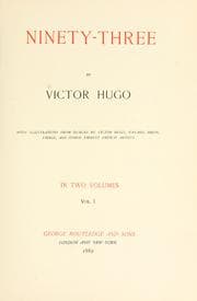 Ninety-three — Victor Hugo
