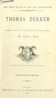 Thomas Dekker. — Thomas Dekker