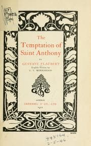 The temptation of Saint Anthony. — Gustave Flaubert