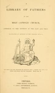 Expositions on the Book of Psalms — Augustine of Hippo