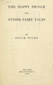 The Happy Prince and Other Fairy Tales — Oscar Wilde
