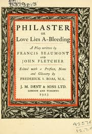 Philaster — Francis Beaumont