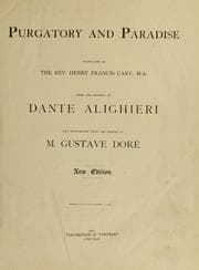 Purgatory and Paradise — Dante Alighieri