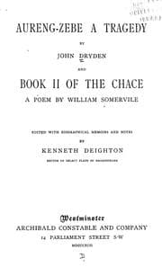 Aureng-Zebe — John Dryden
