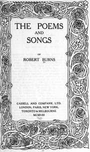 The poems and songs of Robert Burns — Robert Burns
