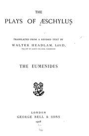 The Eumenides — Aeschylus