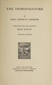 The improvisatore — Hans Christian Andersen