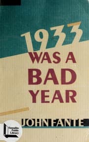1933 was a bad year — John Fante