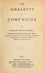 The analects of Confucius — Confucius