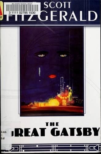Cover of The Great Gatsby by F. Scott Fitzgerald