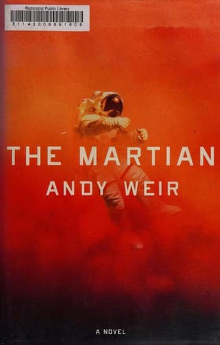 Cover of The Martian by Andy Weir